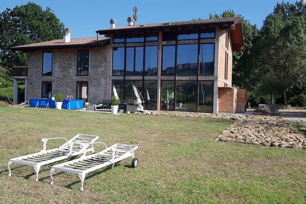 Villa Cristallo Private Apartment Fontanelice Kültér fotó